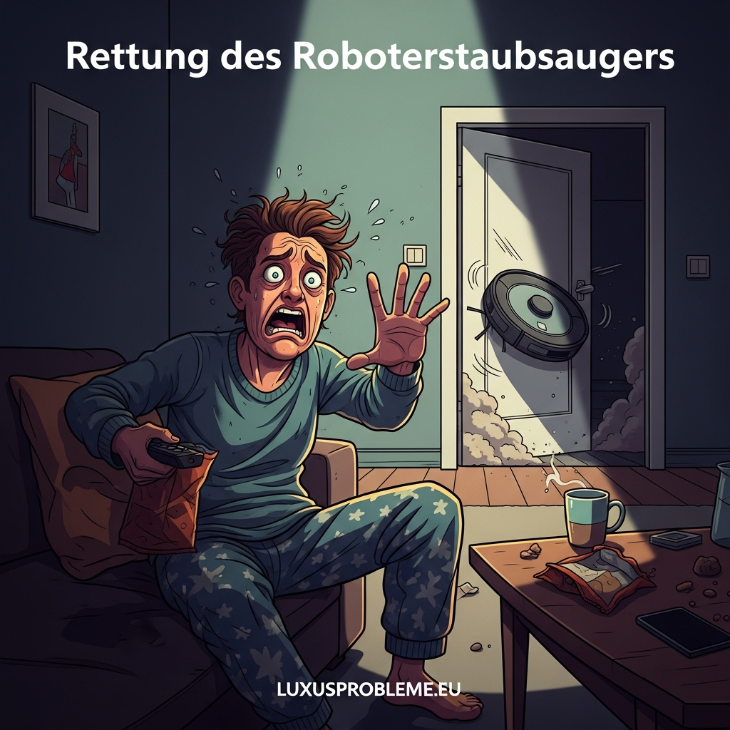 Rettung des Roboterstaubsaugers