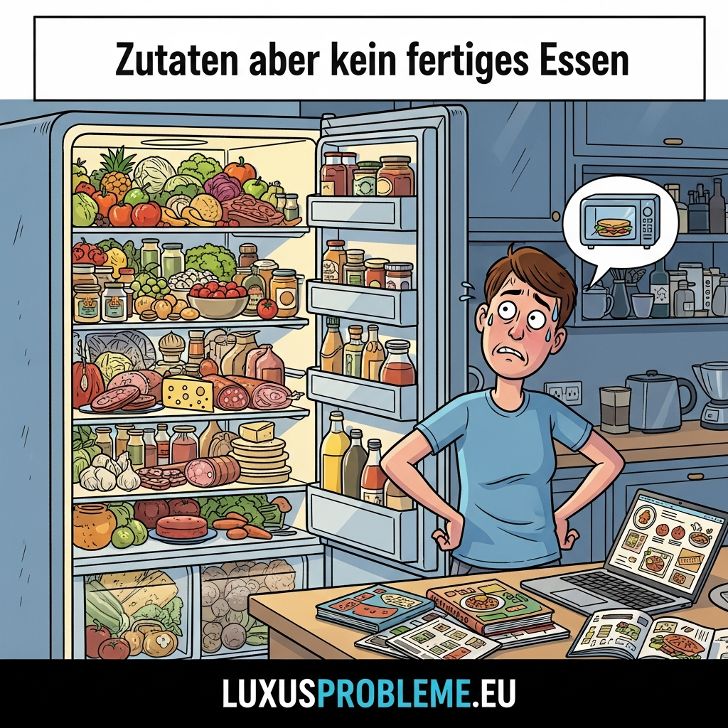 Zutaten aber kein fertiges Essen