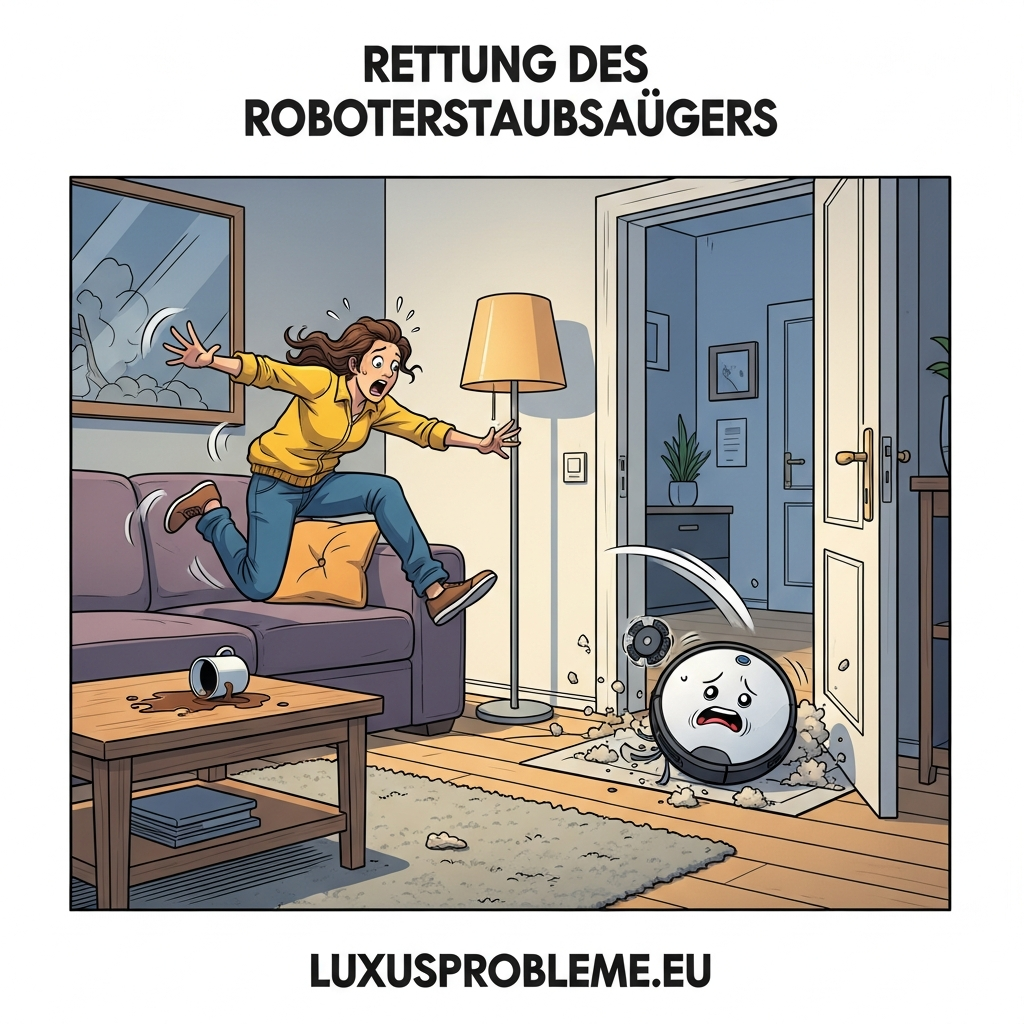 Rettung des Roboterstaubsaugers
